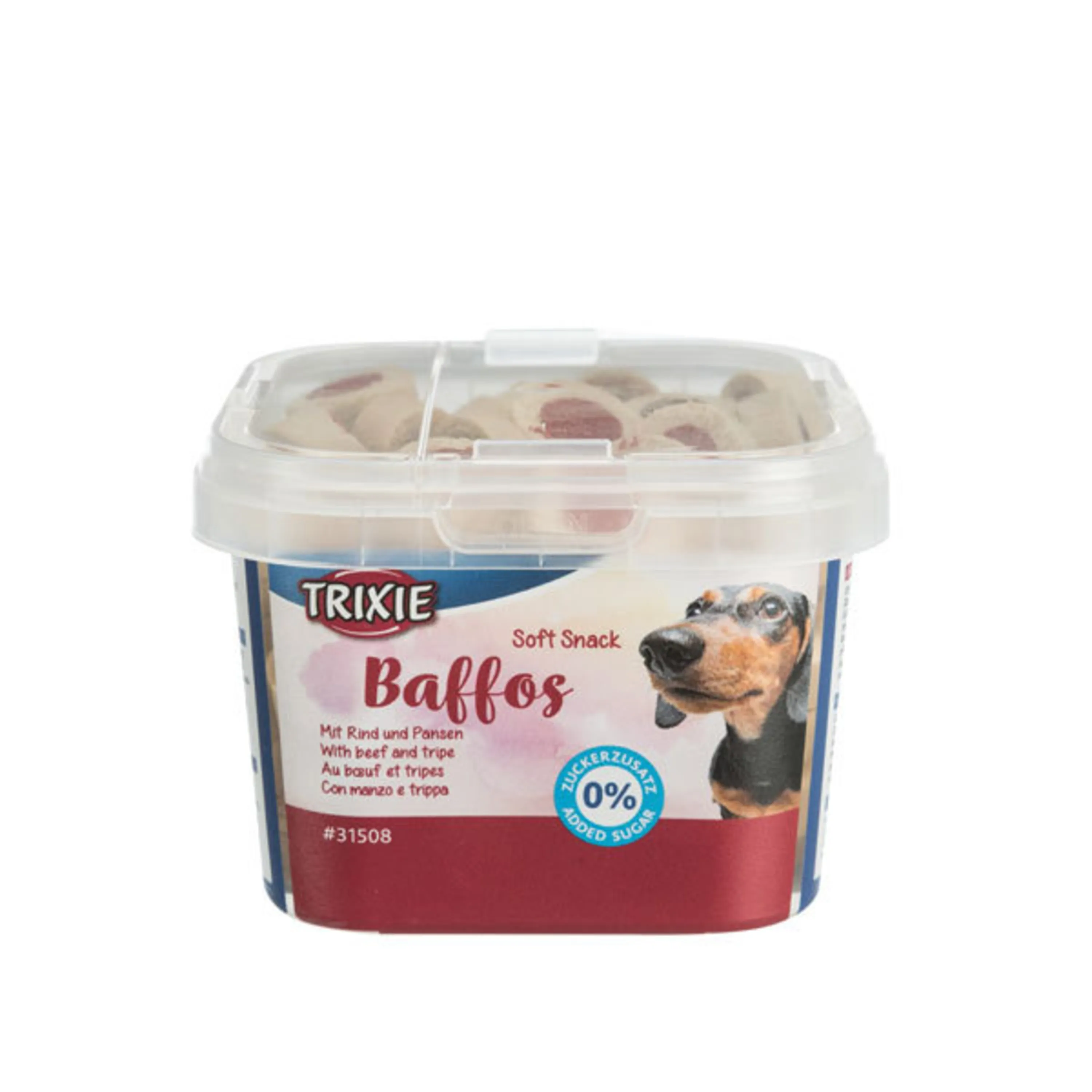 تشویقی نرم سگ با طعم گوساله تریکسی – Soft Snack Baffos